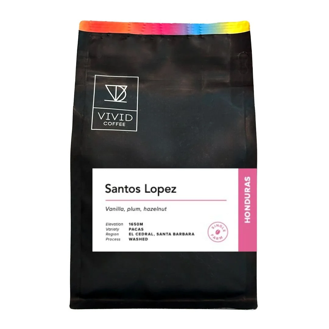 ロペス デ サントス・ツーピース LOPEZ DE SANTOS Santos Lopez, Honduras - Pacas — Vivid Coffee Roasters